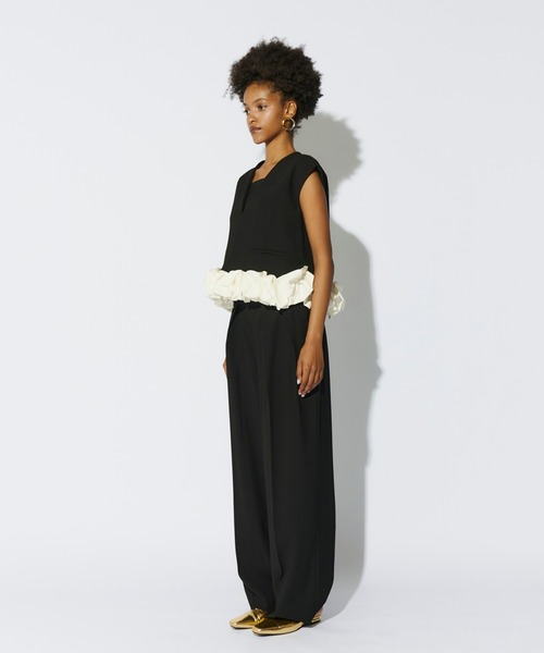 ANDRESD パンツドレス ホイップヘムドレス / whip hem dress