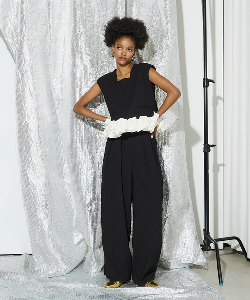 ANDRESD パンツドレス ホイップヘムドレス / whip hem dress