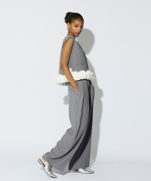ANDRESD パンツドレス ホイップヘムドレス / whip hem dress