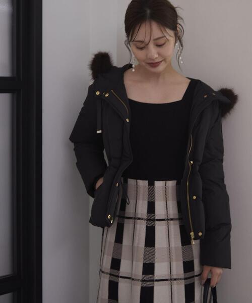 「PROPORTION BODY DRESSING」 ダウンジャケット SMALL ピンク レディース_画像4