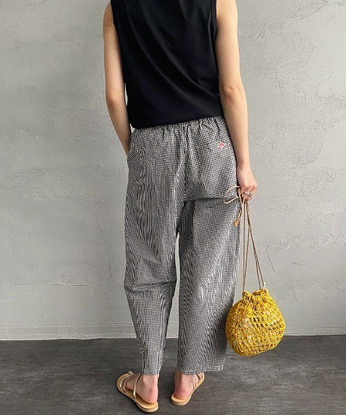 ダントン■ボトム■36 Danton 「DANTON」 イージーパンツ 36 ブラック レディース