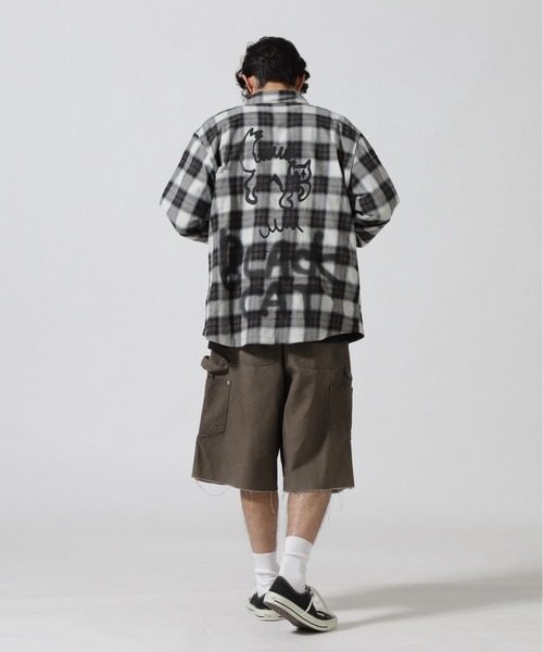 ROYAL FLASH シャツ Guernika/ゲルニカ/Check Shirt メンズ