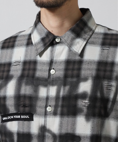 ROYAL FLASH シャツ Guernika/ゲルニカ/Check Shirt メンズ