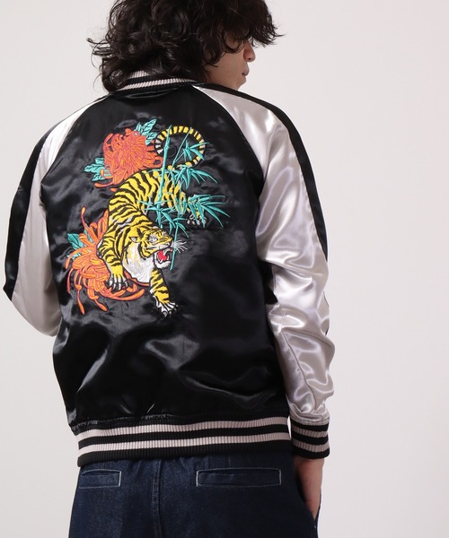 Ace 「ACE」 ジップアップブルゾン L ブラック メンズ