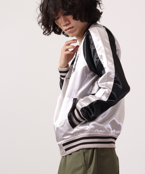 Ace 「ACE」 ジップアップブルゾン L ブラック メンズ