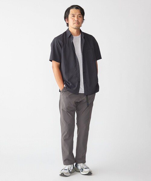 SHIPS（シップス） シャツ 半袖 SHIPS: NETPLUS(R) ショートスリーブ