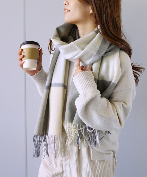 sankyo shokai（三京商会） ストール マフラー ウール100% ストール