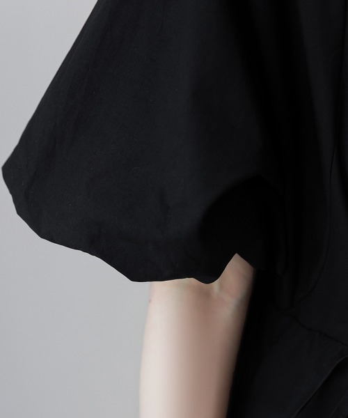 DAY CLOSET ワンピース レディース ぽわん袖ウエストギャザー