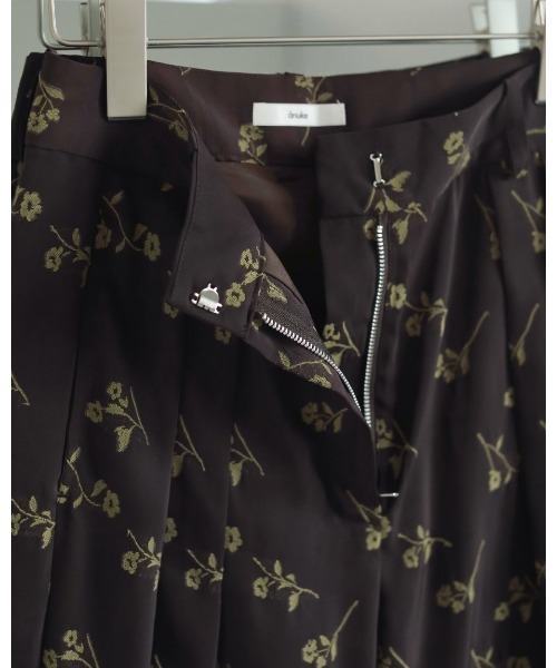アンヌーク Flower Jacquard Pants anuke(アンヌーク) Flower Jacquard Pants | サウスオレンジ