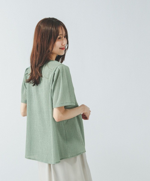 tシャツ ジャガードペプラムプルオーバー/311078 レディース | GLOBAL WORK | 20