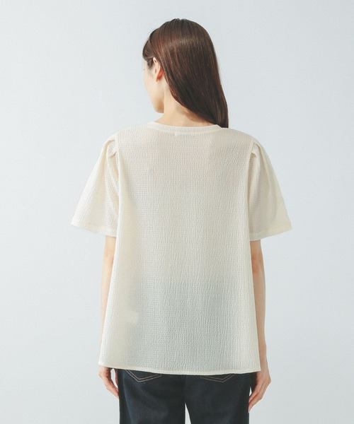 tシャツ ジャガードペプラムプルオーバー/311078 レディース | GLOBAL WORK | 23