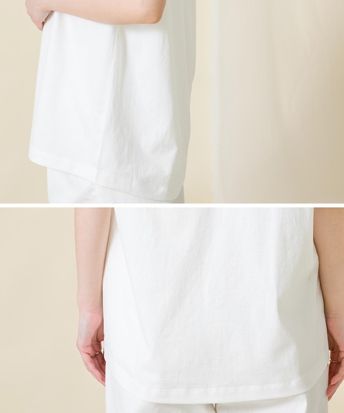 「Gready Brilliant」 「auief」半袖Tシャツ 38 チャコールグレー レディース