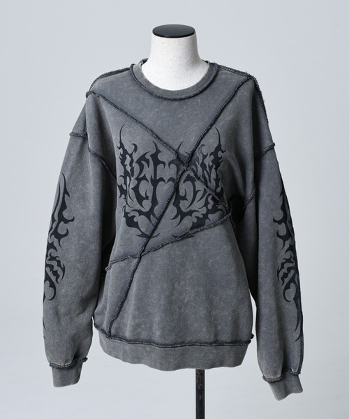 REFLEM（レフレム） スウェットカットソー FREE チャコールグレー