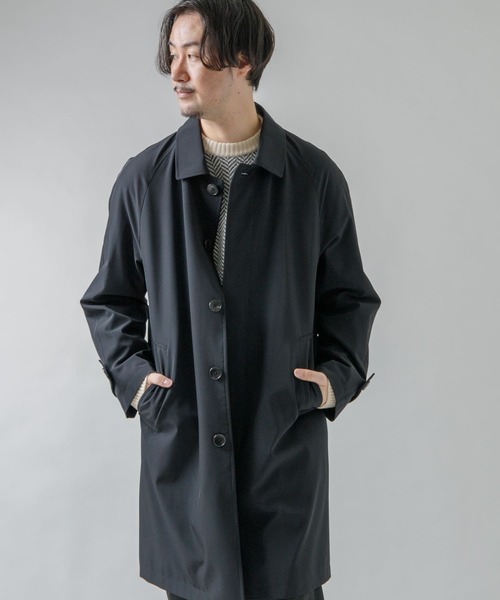 【美品】URBAN RESEARCH ROSSO ステンカラーコート Ｍ URBAN RESEARCH ROSSO MEN 「URBAN MEN」 ステンカラーコート MEDIUM