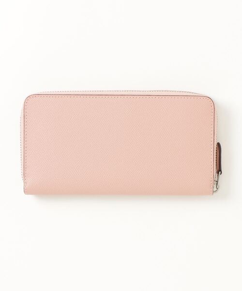【新品未使用】COACH 長財布 ピンク シグネチャー コーチ 箱袋付き 贈り物 COACH 二つ折り財布 ピンク シグネチャーコーチ新品・未使用