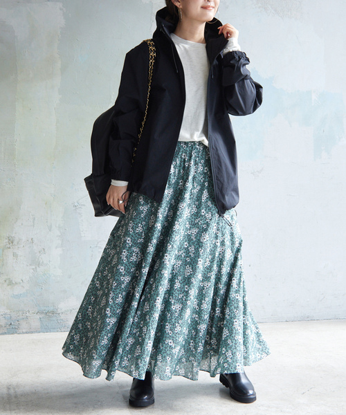 「SLOBE IENA」 マウンテンパーカー MEDIUM ブラック レディース