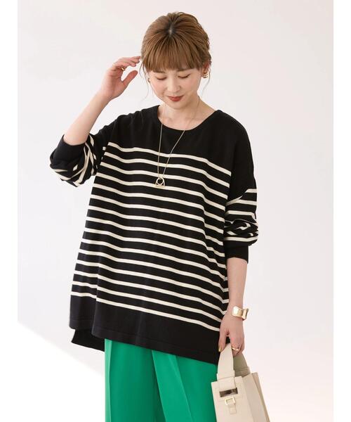 「AMERICAN HOLIC」 長袖チュニック M ブラック レディース