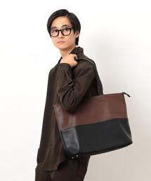 COMME CA ISM（コムサイズム） トートバッグ バイカラー トートバッグ 
