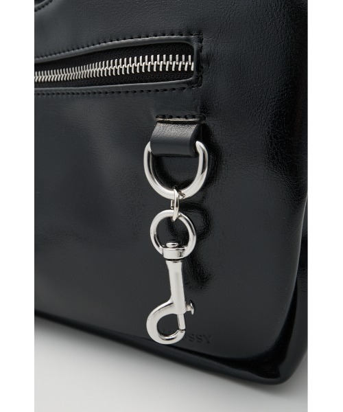 MOUSSY（マウジー） ハンドバッグ DOUBLE HANDLE ZIP バッグ