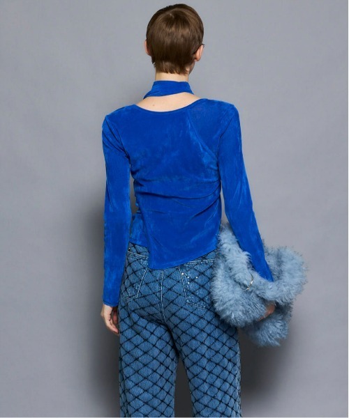 MAISON SPECIAL（メゾンスペシャル） tシャツ Sheer Velour