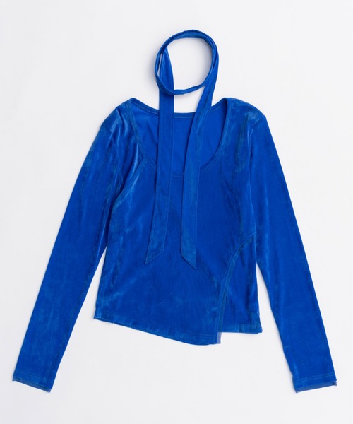 MAISON SPECIAL（メゾンスペシャル） tシャツ Sheer Velour