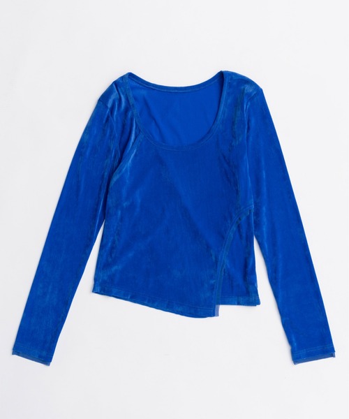 MAISON SPECIAL（メゾンスペシャル） tシャツ Sheer Velour