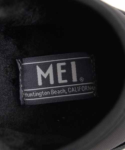 MEI（メイ） スリッポン メイ」FUR MOC SHOES ファー モックシューズ