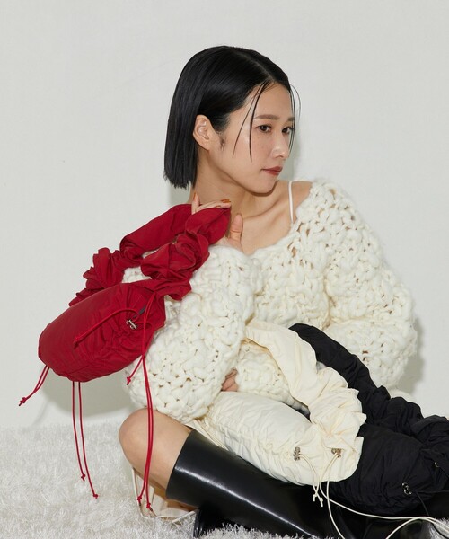 「OUTDOOR PRODUCTS」 ショルダーバッグ ONE SIZE ベージュ レディース_画像6