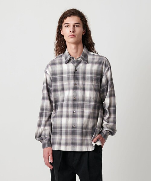 monkey time BEAUTY＆YOUTH UNITED ARROWS シャツ ブラッシュド