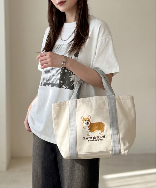 Per sist ence（パーシエンス） エコバッグ アニマル刺繍保冷保温