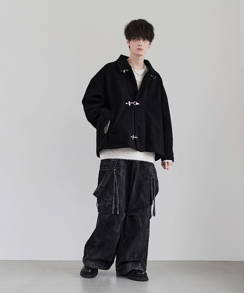 LILL（リル） ブルゾン アウター ショート丈メルトンファイヤーマン