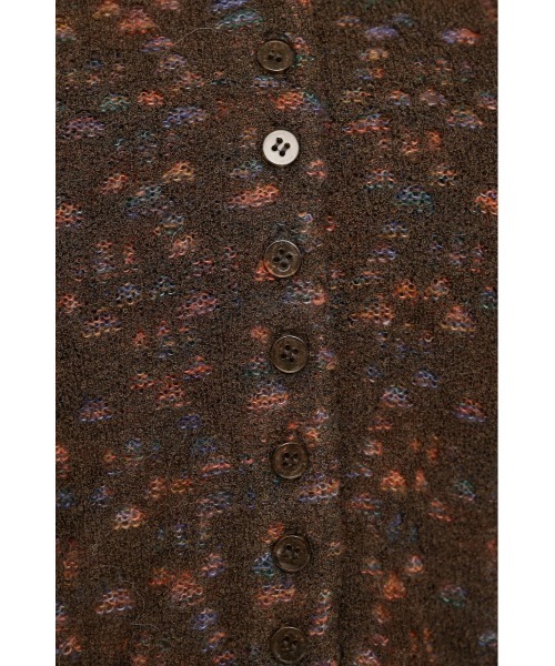 SLY（スライ） カーディガン TWIN BLOOM KNIT C/D ツイン ブルーム