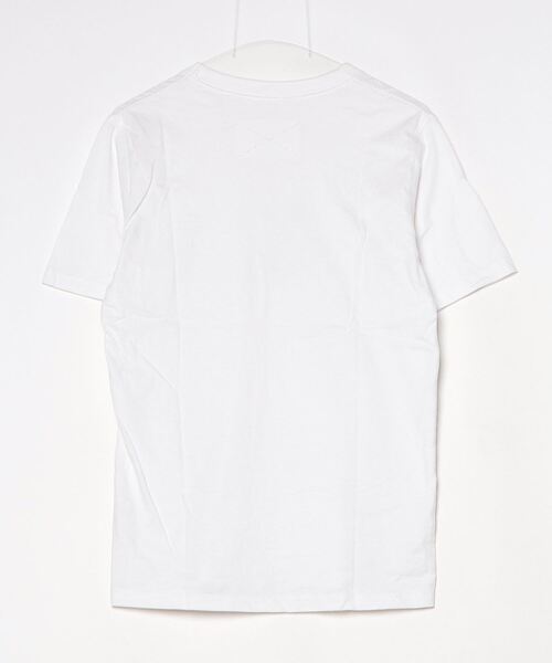 「SUPERTHANKS」 ワンポイント半袖Tシャツ S ホワイト メンズ_画像2