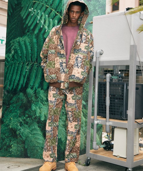 HUF（ハフ） コーデュロイパンツ 34inch ダークグリーン メンズ