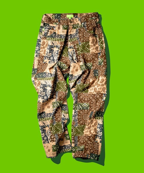 HUF（ハフ） コーデュロイパンツ 34inch ダークグリーン メンズ