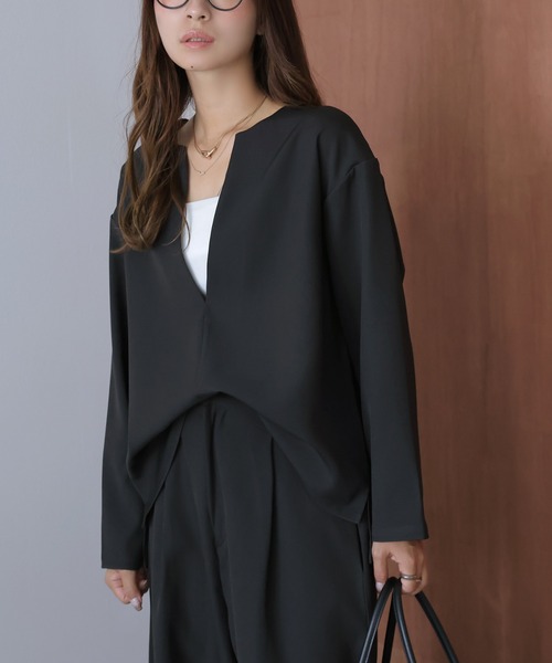 セットアップ 深Vネックセットアップ レディース : ZOZOTOWN Yahoo!店