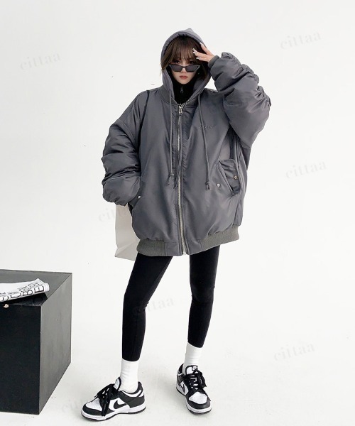 Dalfwin（ダールフィン） ma1 ma-1 韓国ファッション Oisisオーバー