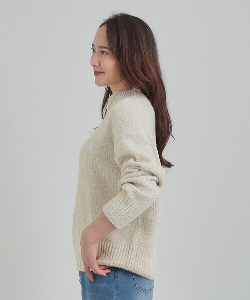 DRESKIP（ドレスキップ） ニット セーター 「S-LL」ほんのりラメで女性