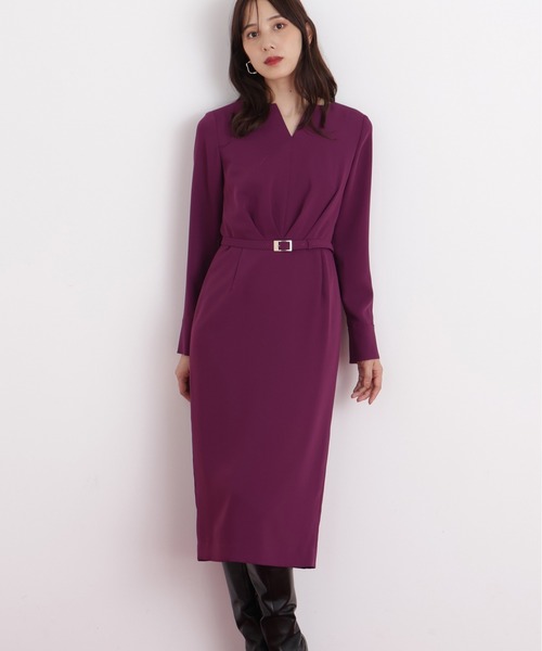 PINKY&DIANNE（ピンキー アンド ダイアン） ワンピース ウエストタック