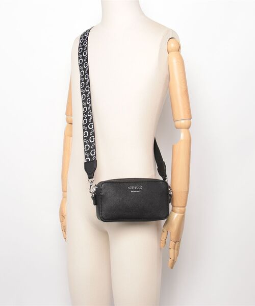 GUESS（ゲス） ショルダーストラップ ショルダーバッグ バッグ FLEURA