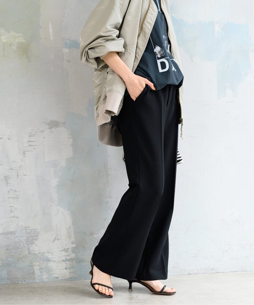 FRAMeWORK（フレームワーク） ブーツカットパンツ 38 ネイビー