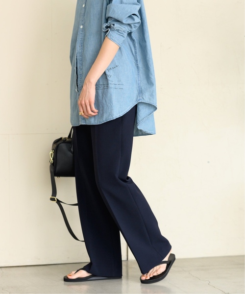 FRAMeWORK（フレームワーク） ブーツカットパンツ 38 ネイビー