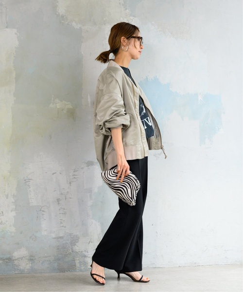 FRAMeWORK（フレームワーク） ブーツカットパンツ 38 ネイビー