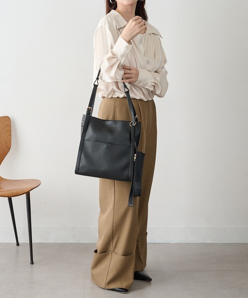 cache cache（カシュカシュ） トートバッグ 「cache cache」3way
