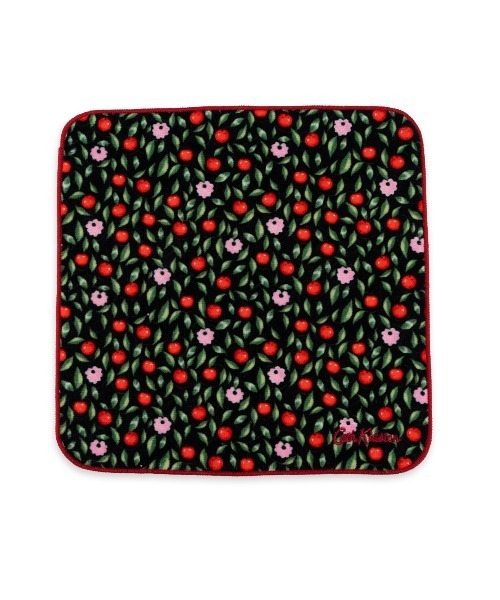 ビューティ ビースト赤と黒の文字模様ハンカチ2枚セット Cath Kidston（キャス・キッドソン） ハンカチ タオルハンカチ