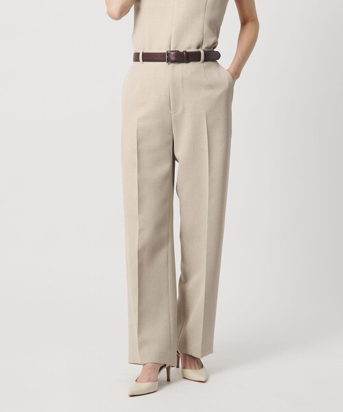 スラックス パンツ 「MARW UNITED ARROWS」ストレート パンツ レディース_4