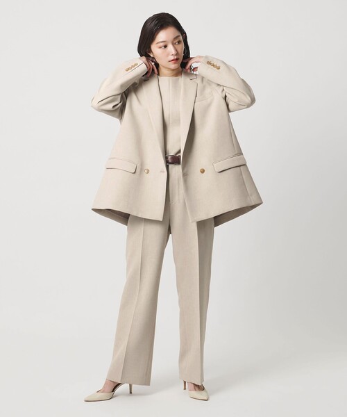 スラックス パンツ 「MARW UNITED ARROWS」ストレート パンツ レディース_6