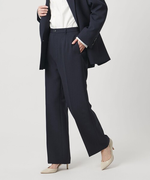 スラックス パンツ 「MARW UNITED ARROWS」ストレート パンツ レディース_11