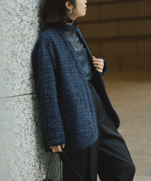 VERMEIL par iena（ヴェルメイユパーイエナ） ジャケット ノーカラー