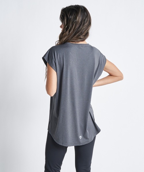 「ROXY」 半袖カットソー SMALL ブルー レディース_画像4